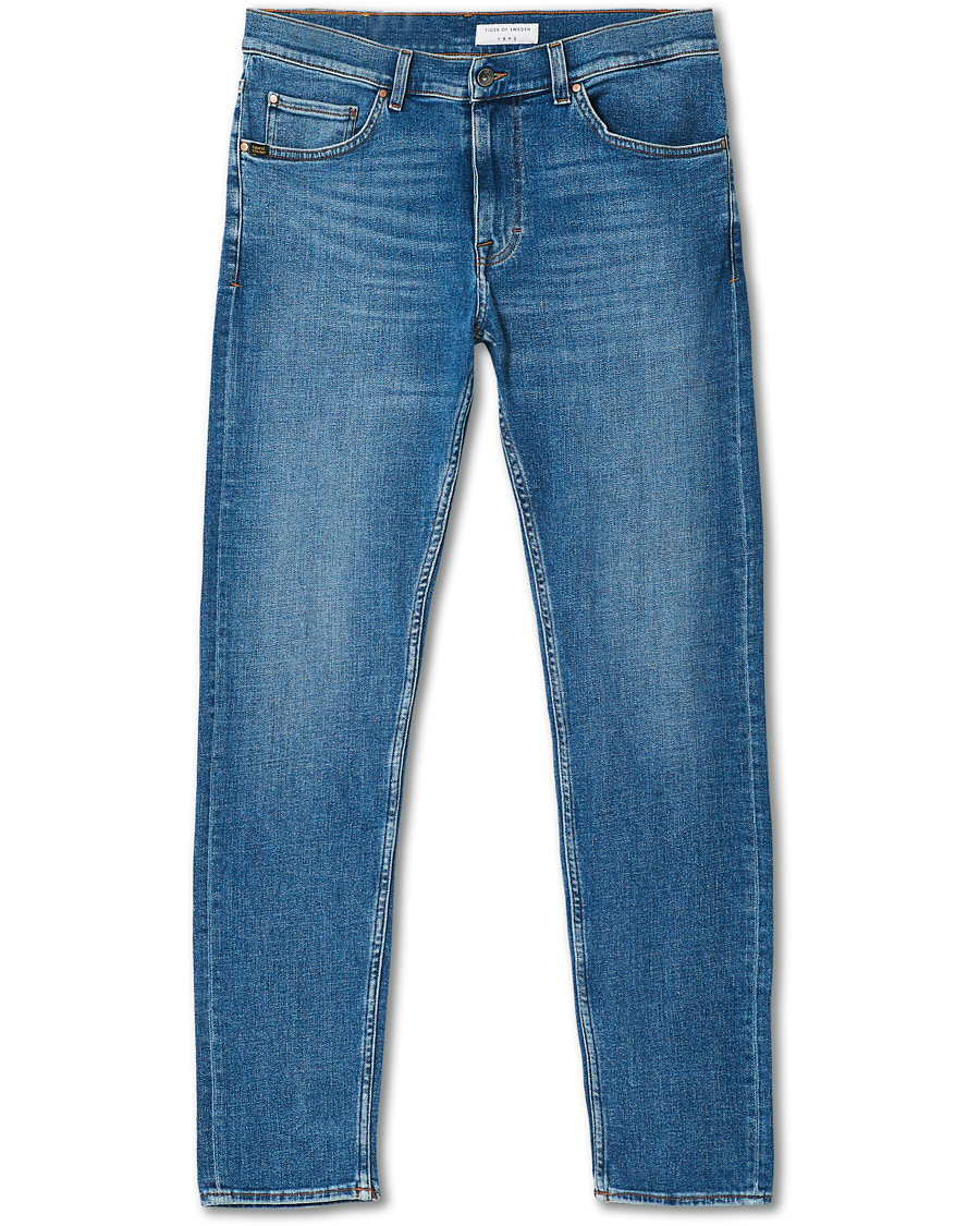 Heren | Jeans | Tiger of Sweden | Evolve Super Stretch Jeans Dust Blue