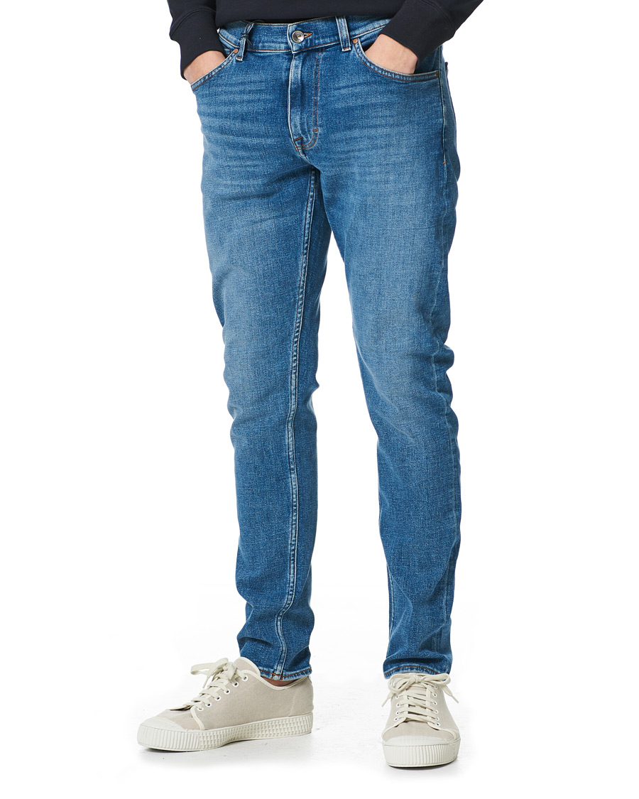 Heren | Jeans | Tiger of Sweden | Evolve Super Stretch Jeans Dust Blue