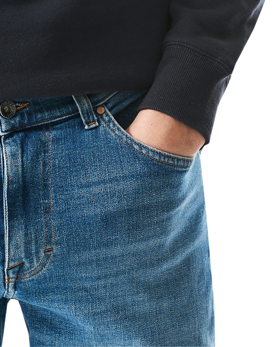Heren | Jeans | Tiger of Sweden | Evolve Super Stretch Jeans Dust Blue