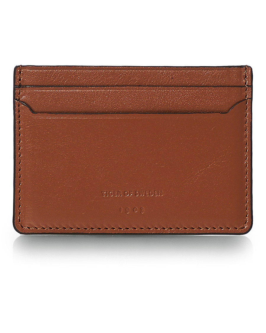 Heren | Tiger of Sweden Forsta Card Holder Cognac | Tiger of Sweden | Forsta Card Holder Cognac