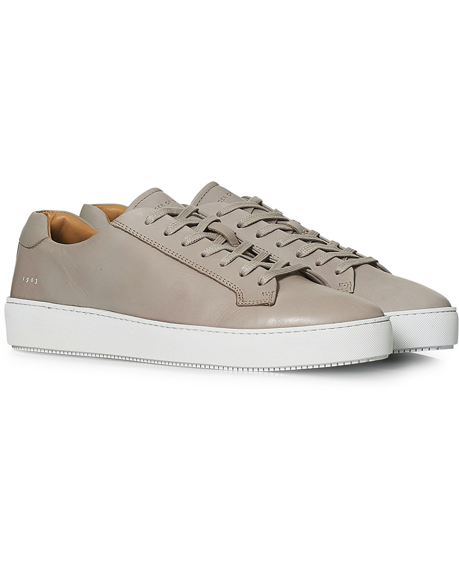 Heren | Tiger of Sweden Salas Suede Sneaker Clay | Tiger of Sweden | Salas Suede Sneaker Clay