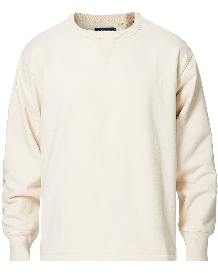 Heren | Truien | Levi's Made & Crafted | Crew Neck Sweatshirt Oatmeal
