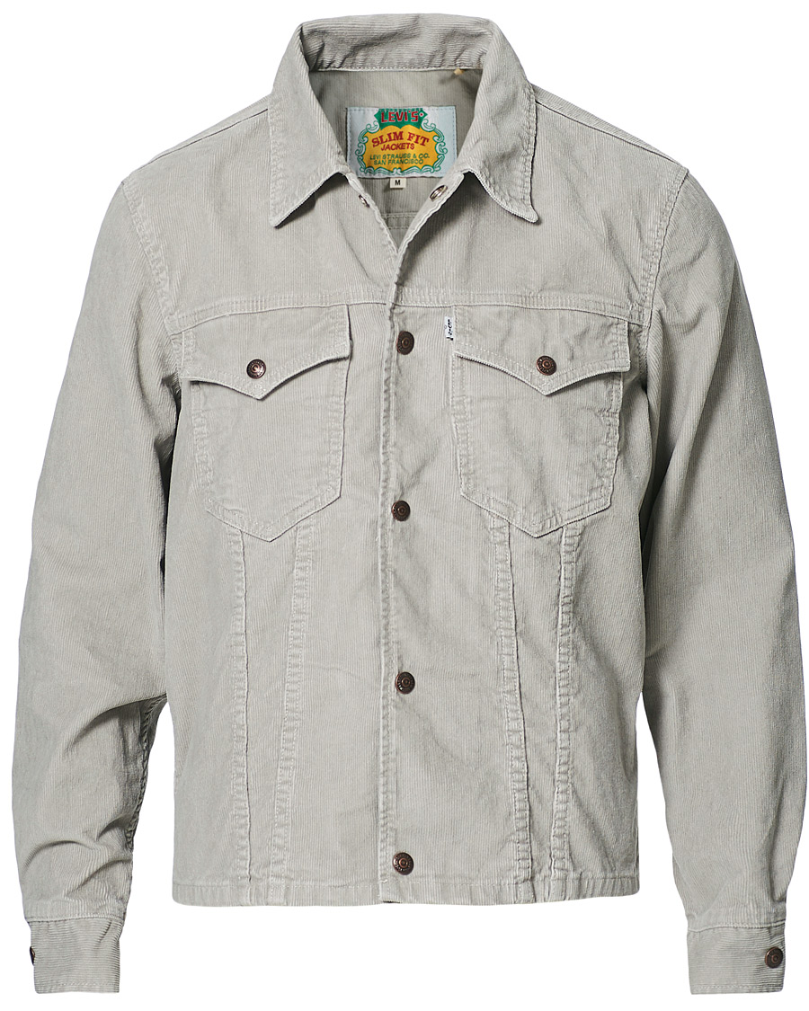 Heren | Jassen | Levi's Vintage Clothing | Slim Fit Jeans Trucker Jacket Flint Gray