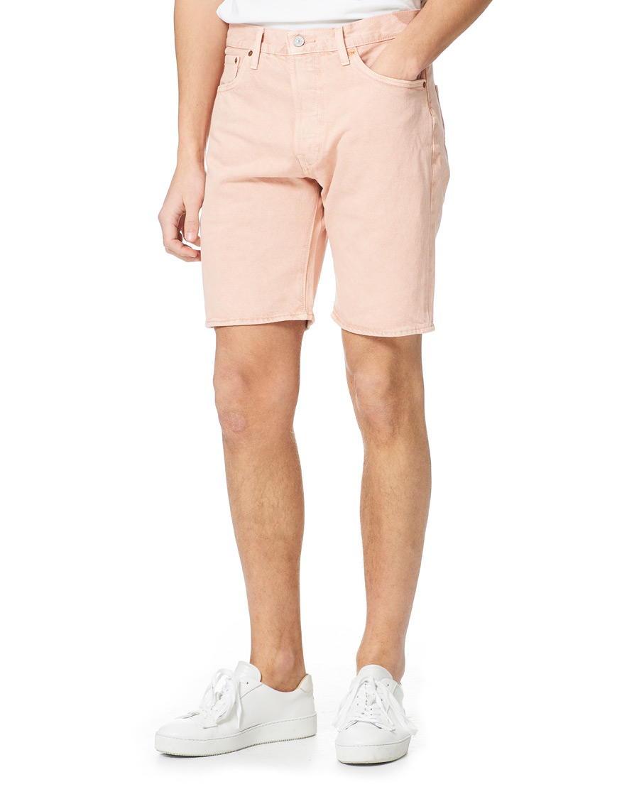 Heren | Korte broek | Levi's | 501 Denim Stretch Shorts Pink