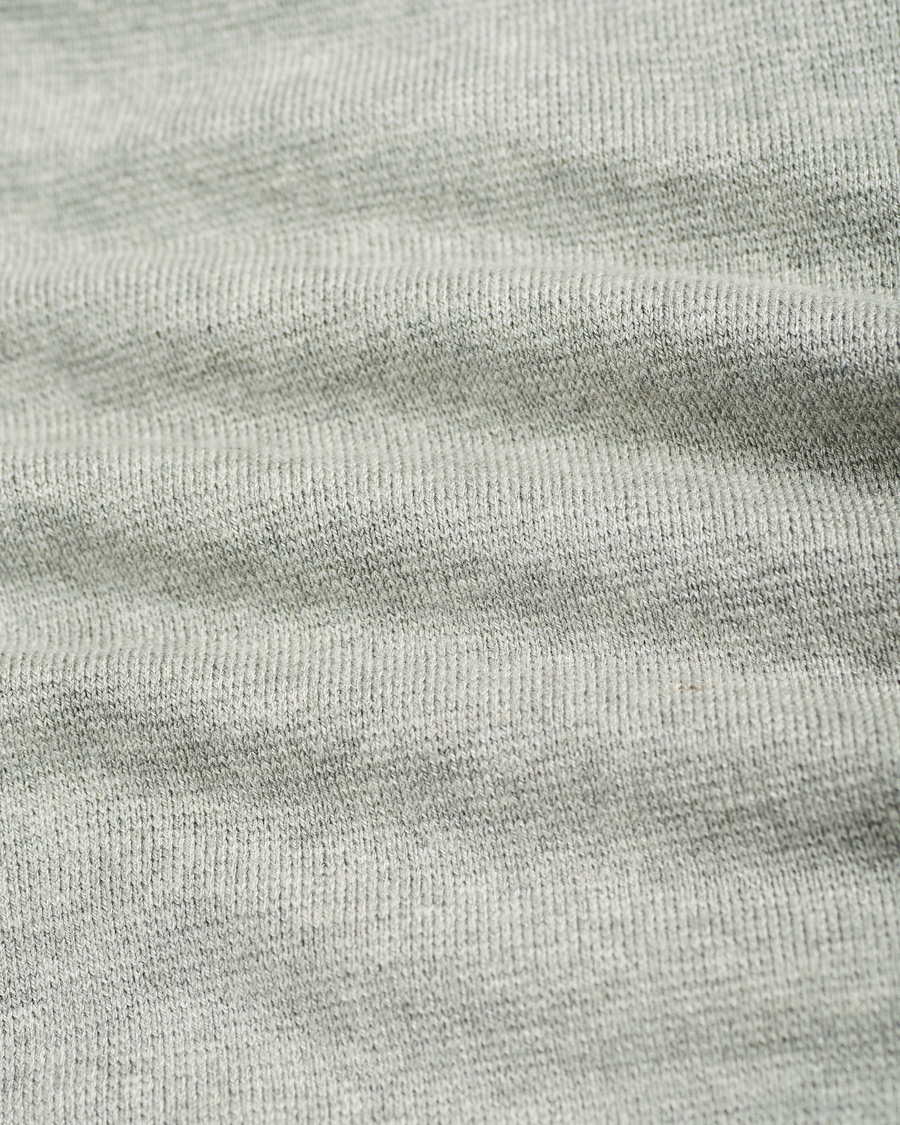 Heren | Truien | NN07 | Luis Knitted Full-Zip Sweater Light Grey Melange