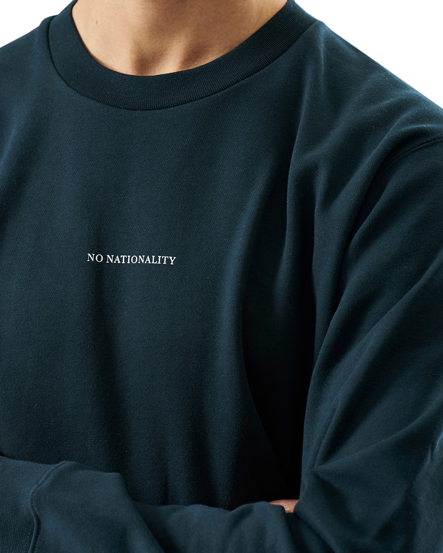 Heren | Truien | NN07 | Barrow Crew Neck Sweatshirt Navy