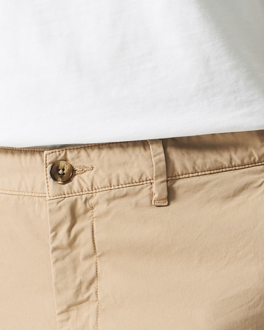 Heren | Broeken | NN07 | Karl Regular Fit Poplin Chinos Khaki