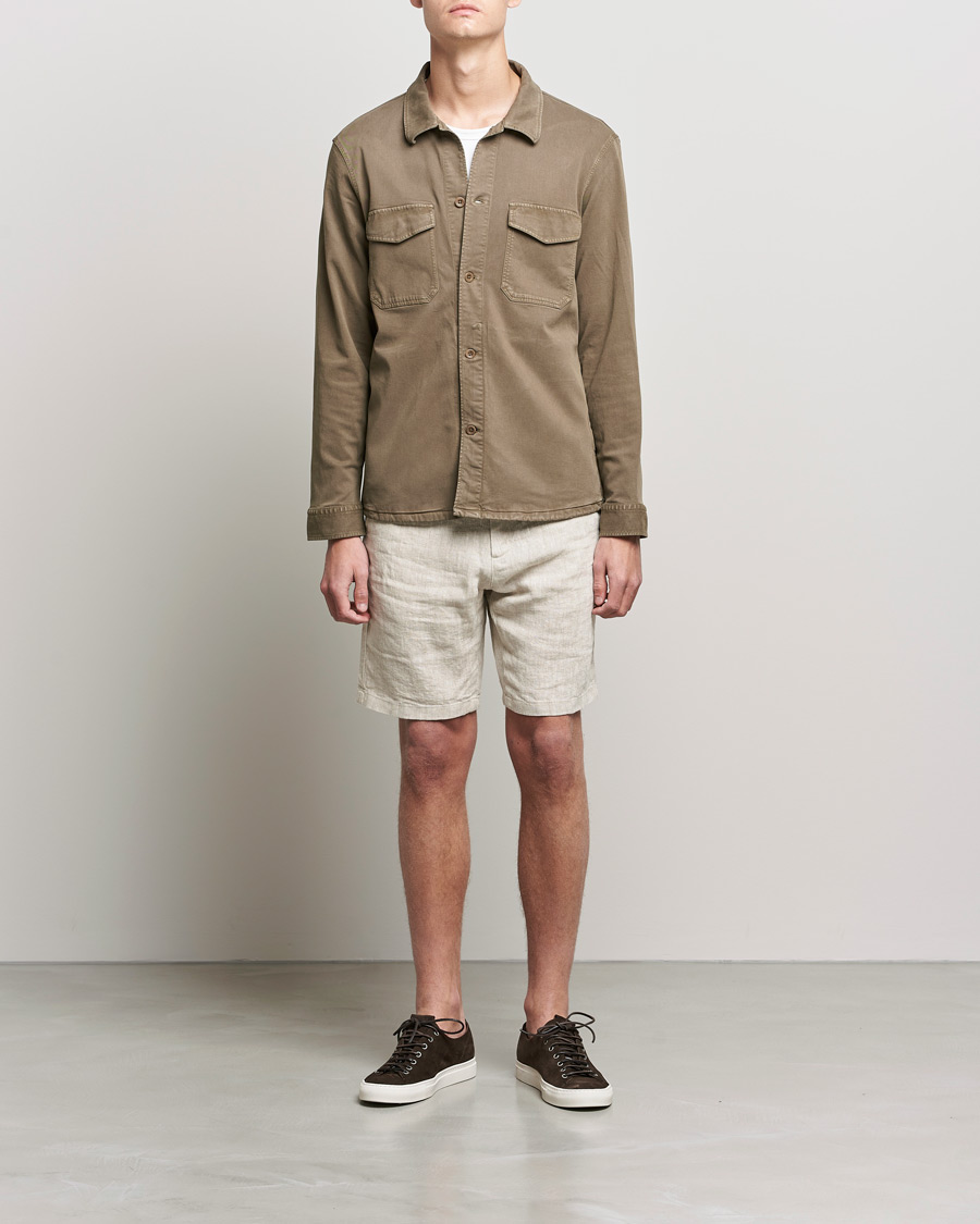 Heren | Overhemden | NN07 | Bernard Tencel Overshirt Clay