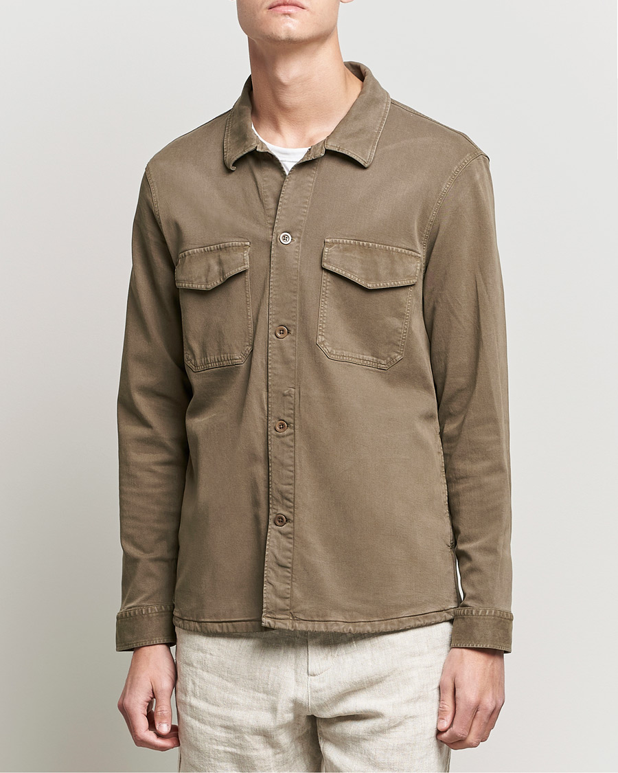 Heren | Overhemden | NN07 | Bernard Tencel Overshirt Clay