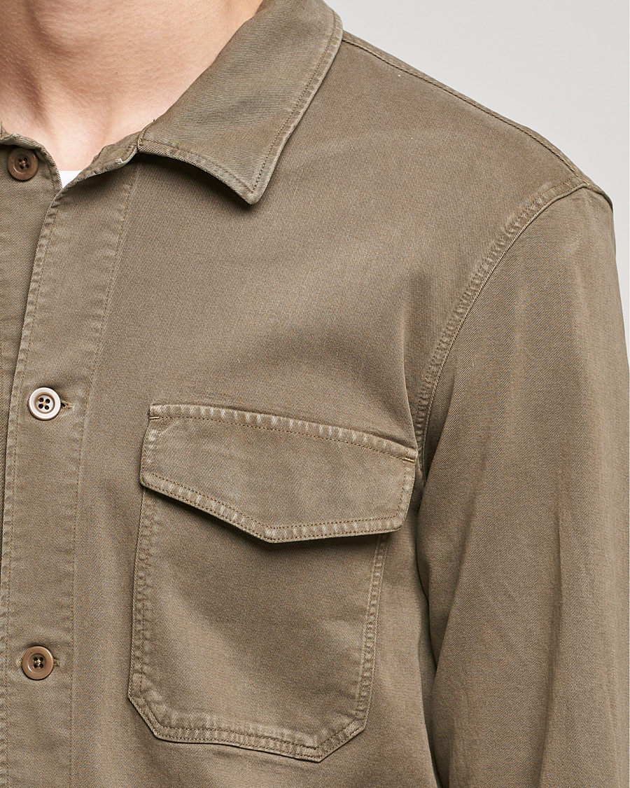 Heren | Overhemden | NN07 | Bernard Tencel Overshirt Clay