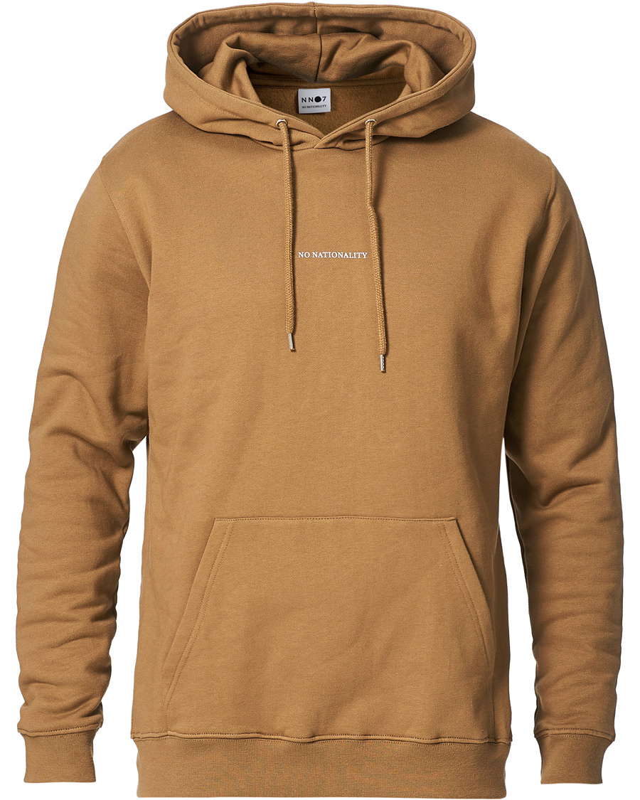 Heren | Truien | NN07 | Barrow Hoodie Camel