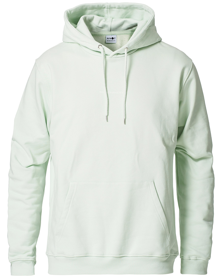 Heren | Truien | NN07 | Barrow Hoodie Pastel Green