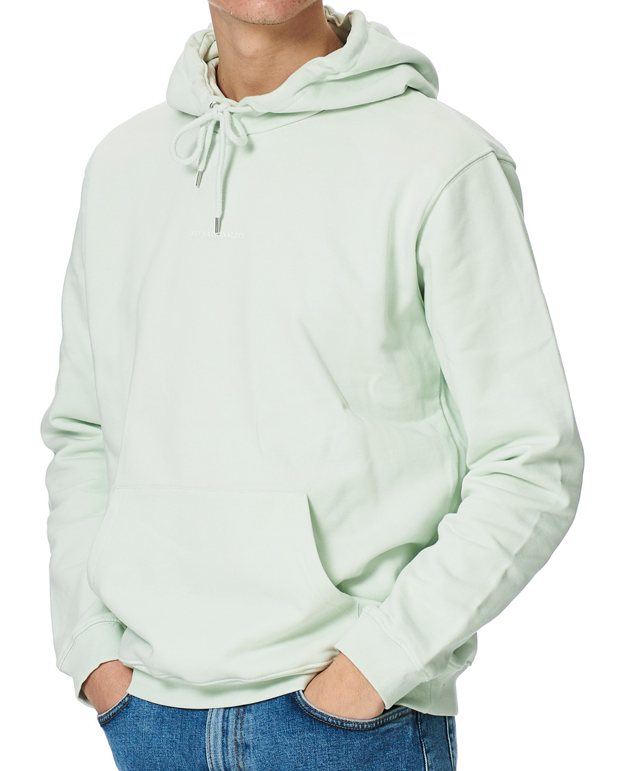 Heren | Truien | NN07 | Barrow Hoodie Pastel Green