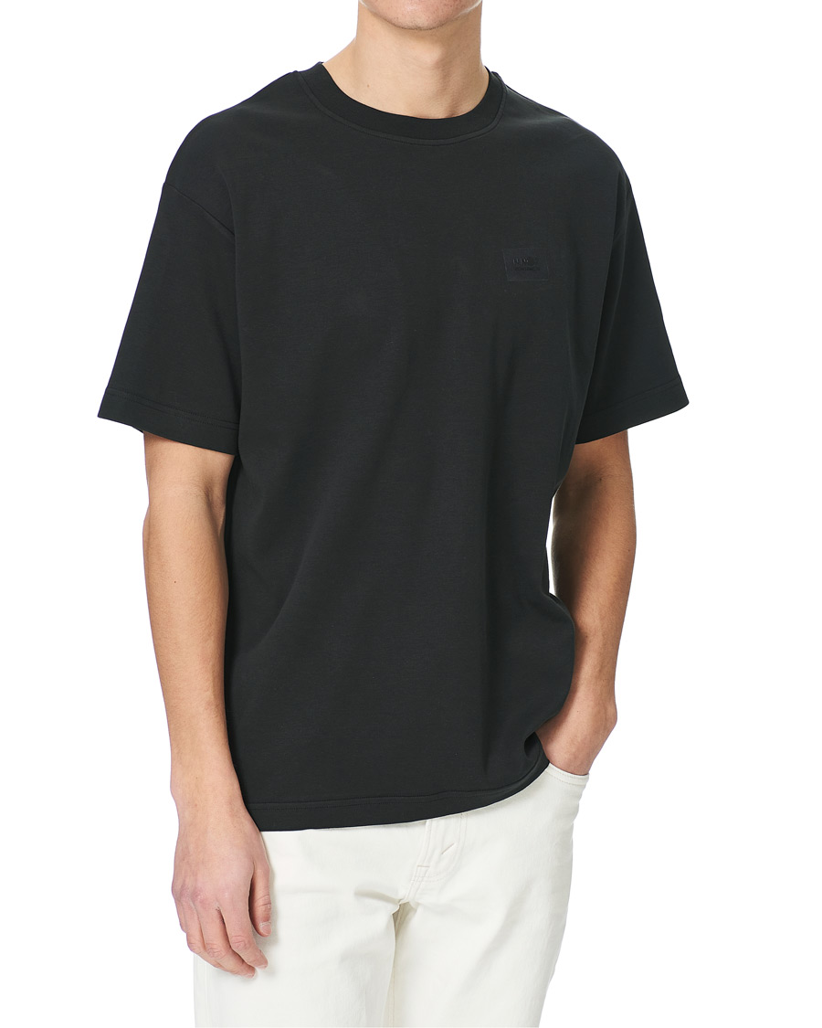 Heren | T-shirts | NN07 | Nat Jersey Crew Neck Tee Black