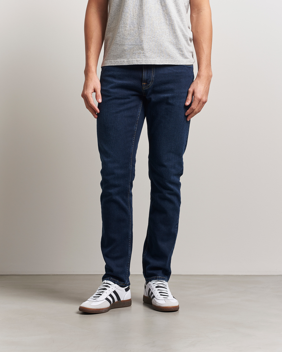 Heren | Blauwe jeans | Nudie Jeans | Lean Dean Jeans New Ink