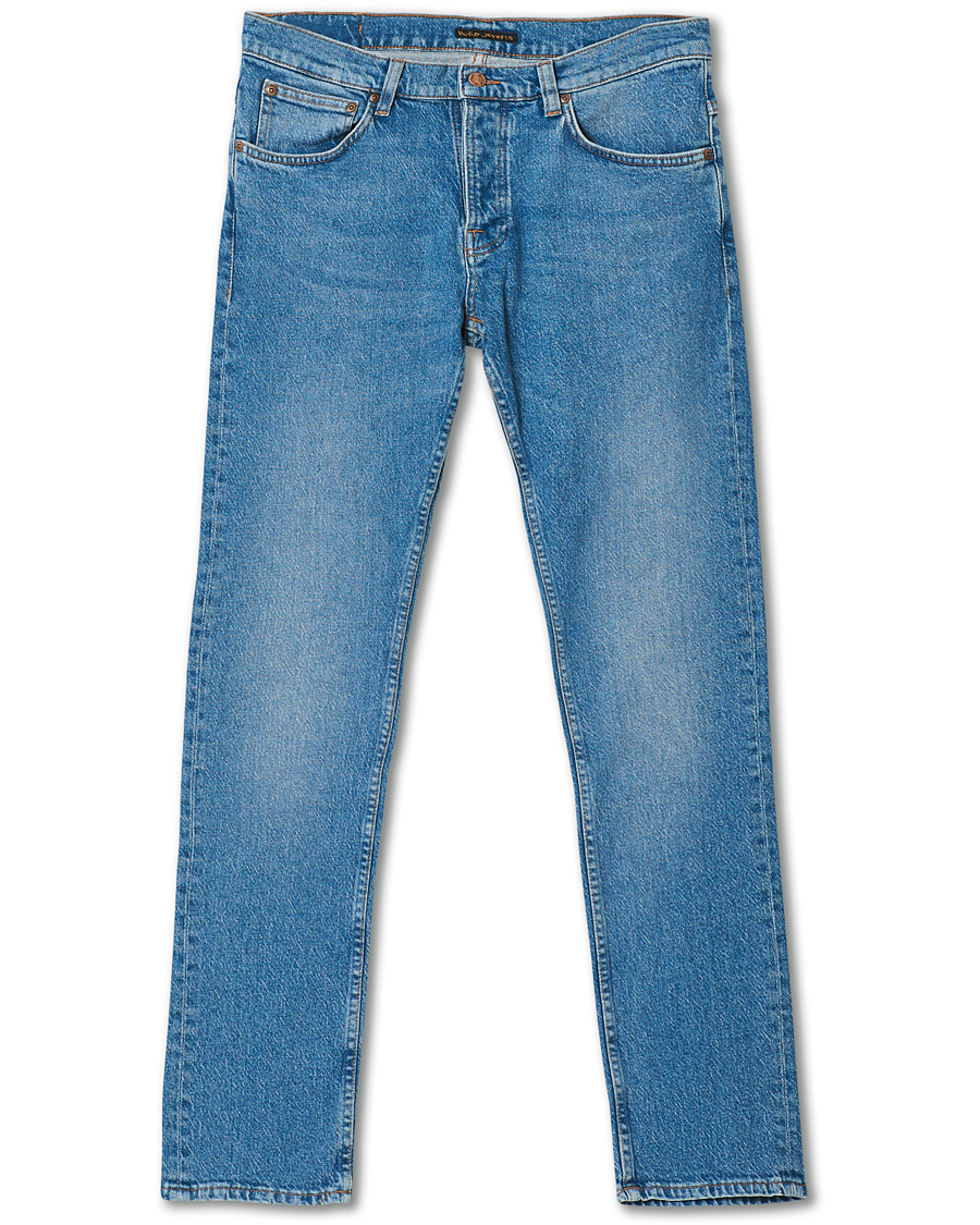 Heren | Jeans | Nudie Jeans | Grim Tim Jeans Blue Age