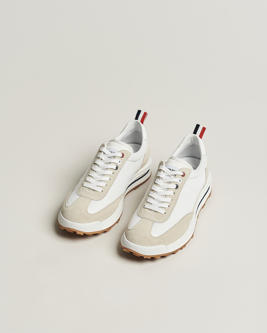 Heren | Suède schoenen | Thom Browne | Tech Runner White