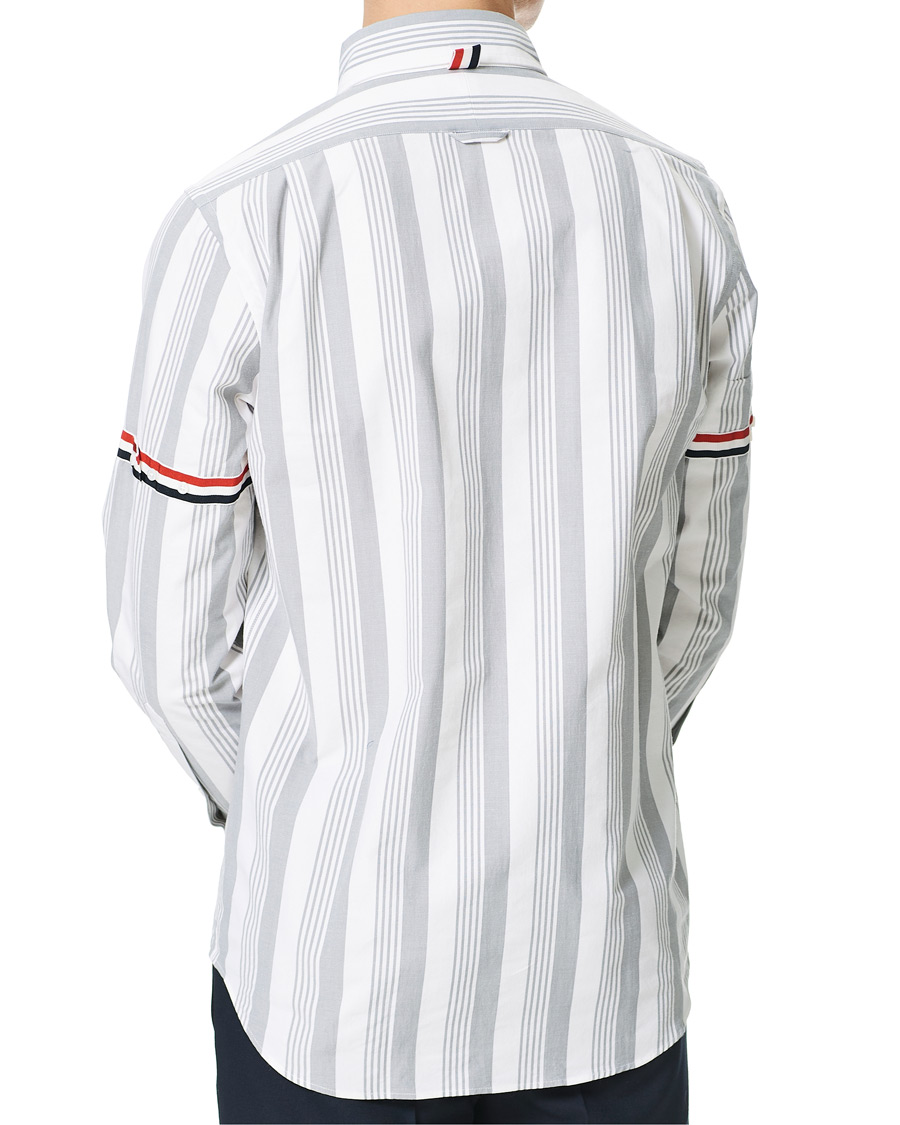Heren | Overhemden | Thom Browne | Striped Shirt White/Grey