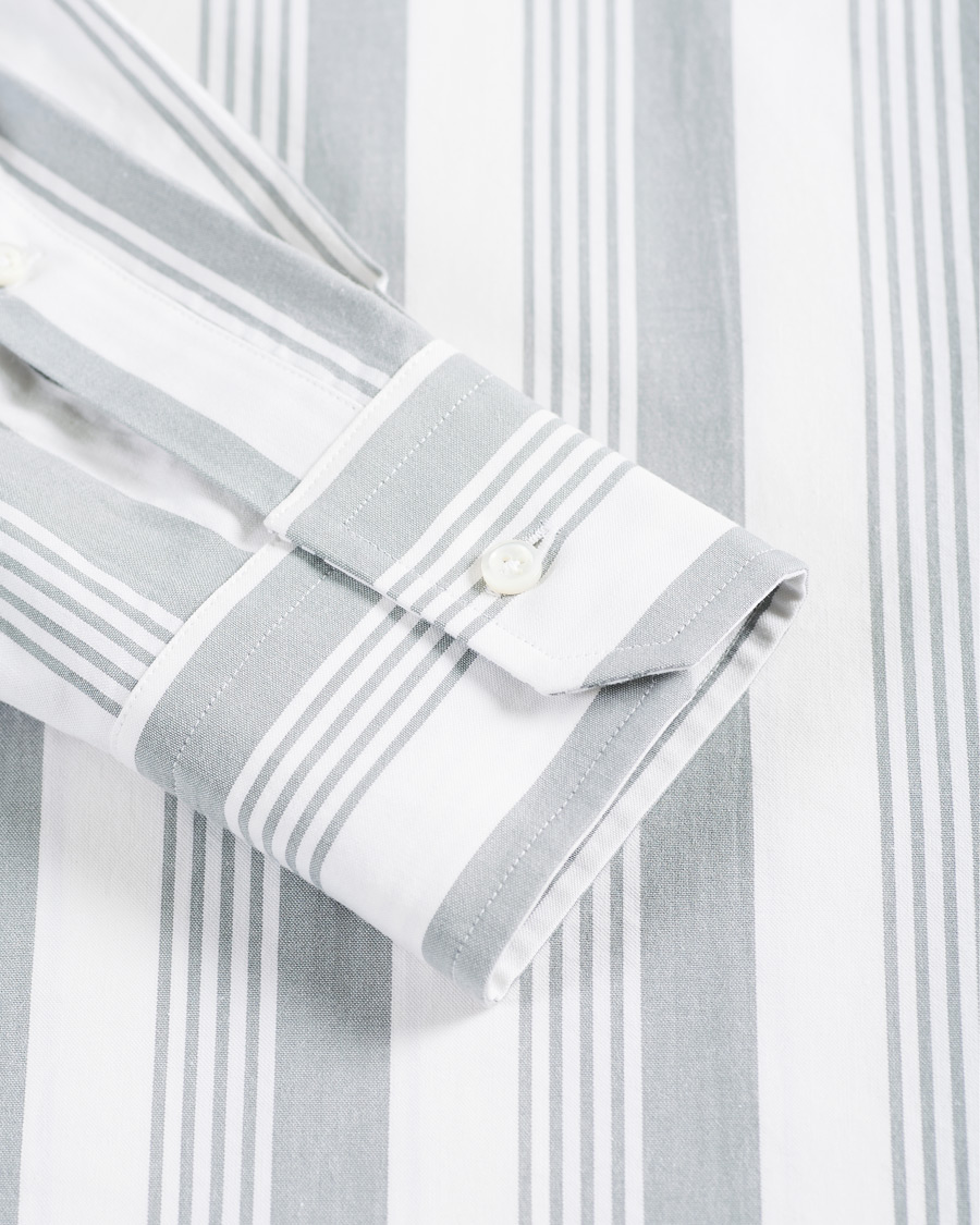 Heren | Overhemden | Thom Browne | Striped Shirt White/Grey