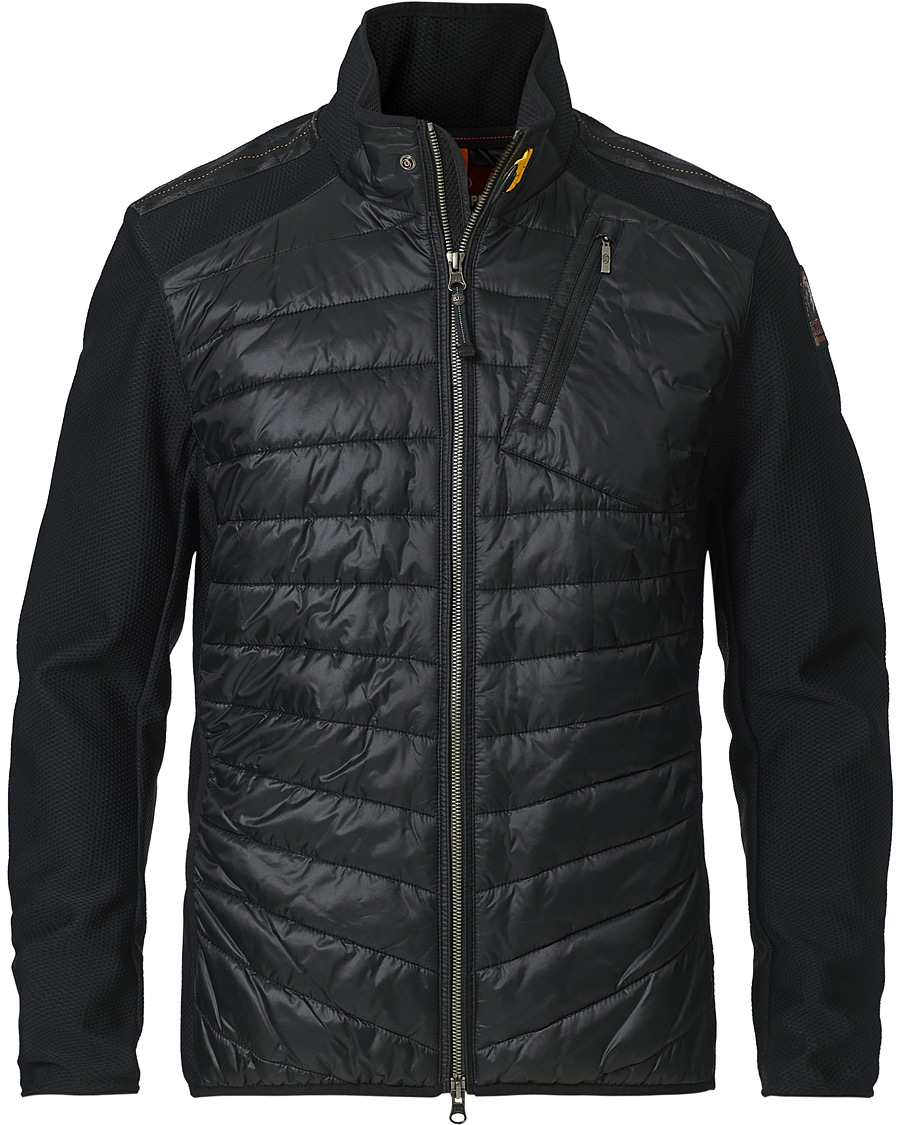 Heren | Truien | Parajumpers | Jayden Mesh Hybrid Jacket Black