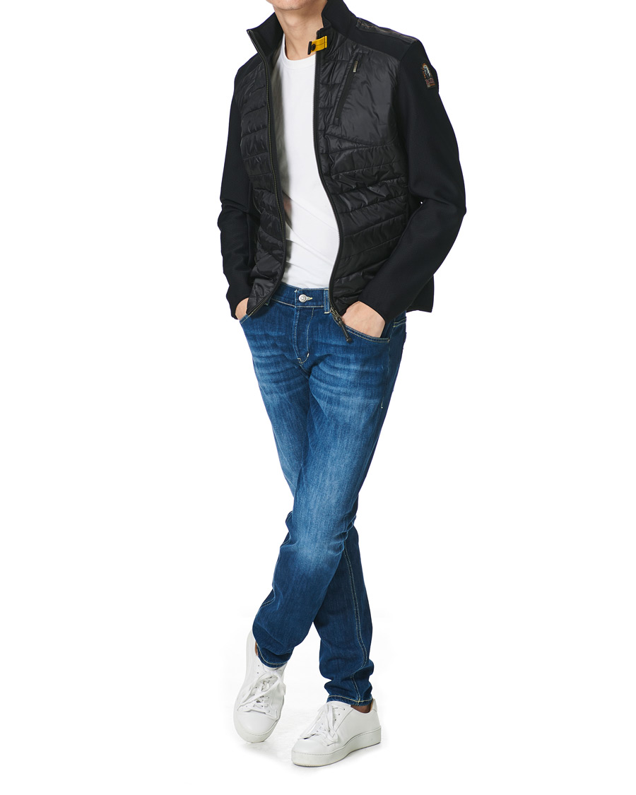Heren | Truien | Parajumpers | Jayden Mesh Hybrid Jacket Black