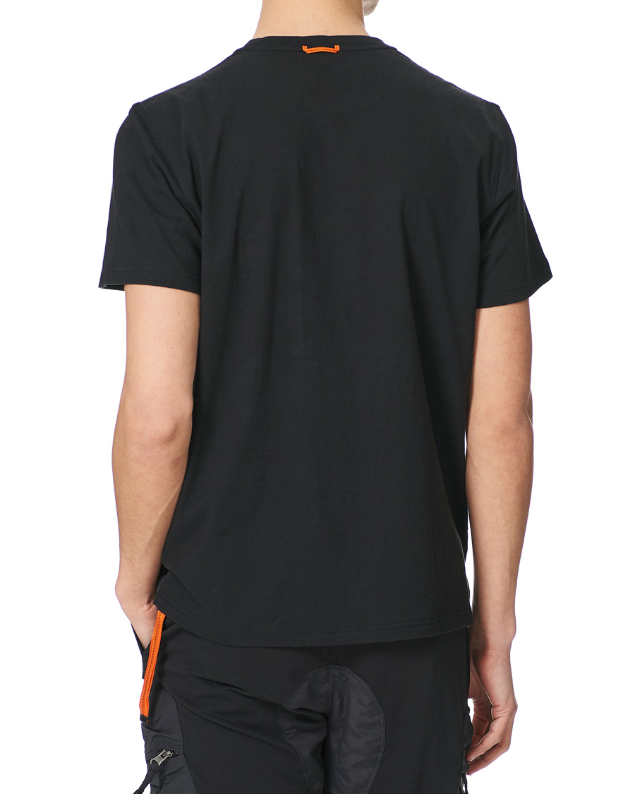 Heren | T-shirts | Parajumpers | Mojave Pocket Crew Neck Tee Black
