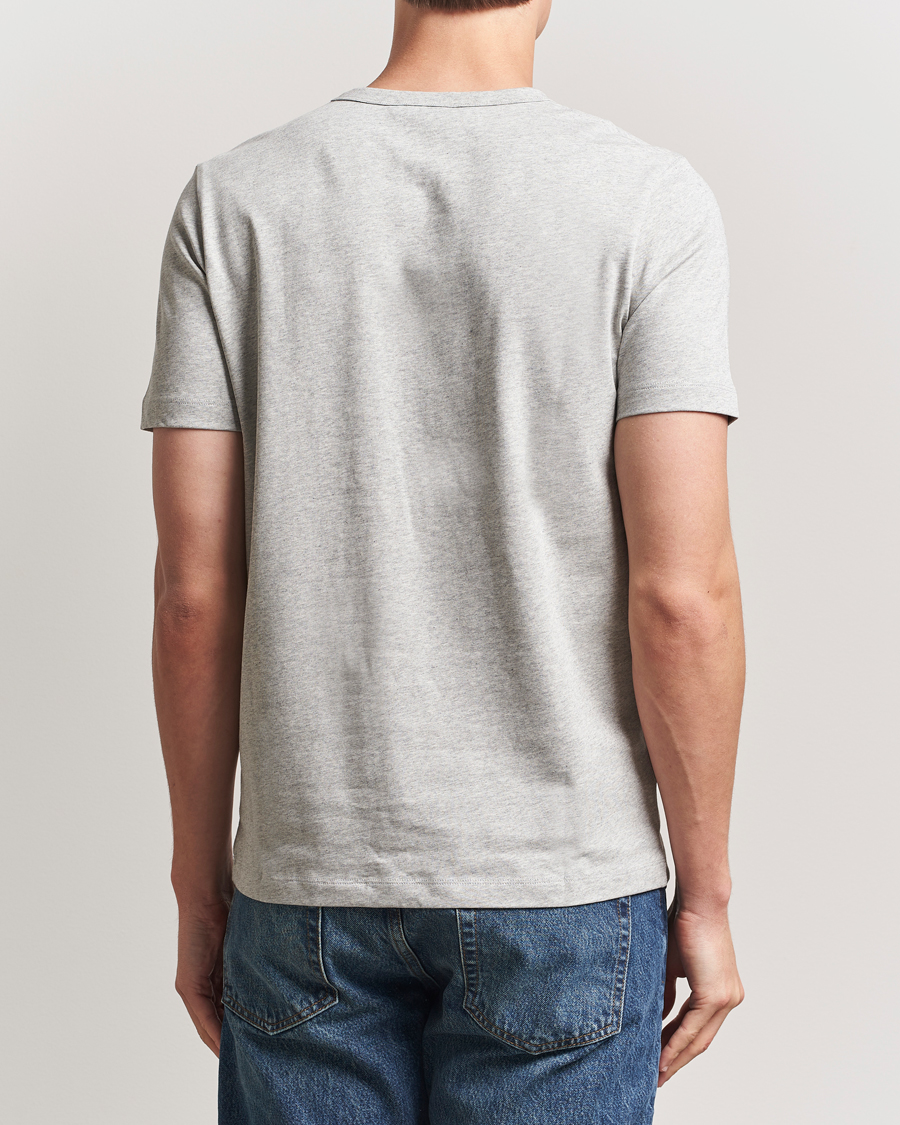 Heren | T-shirts | A Day's March | Heavyweight T-Shirt Grey Melange