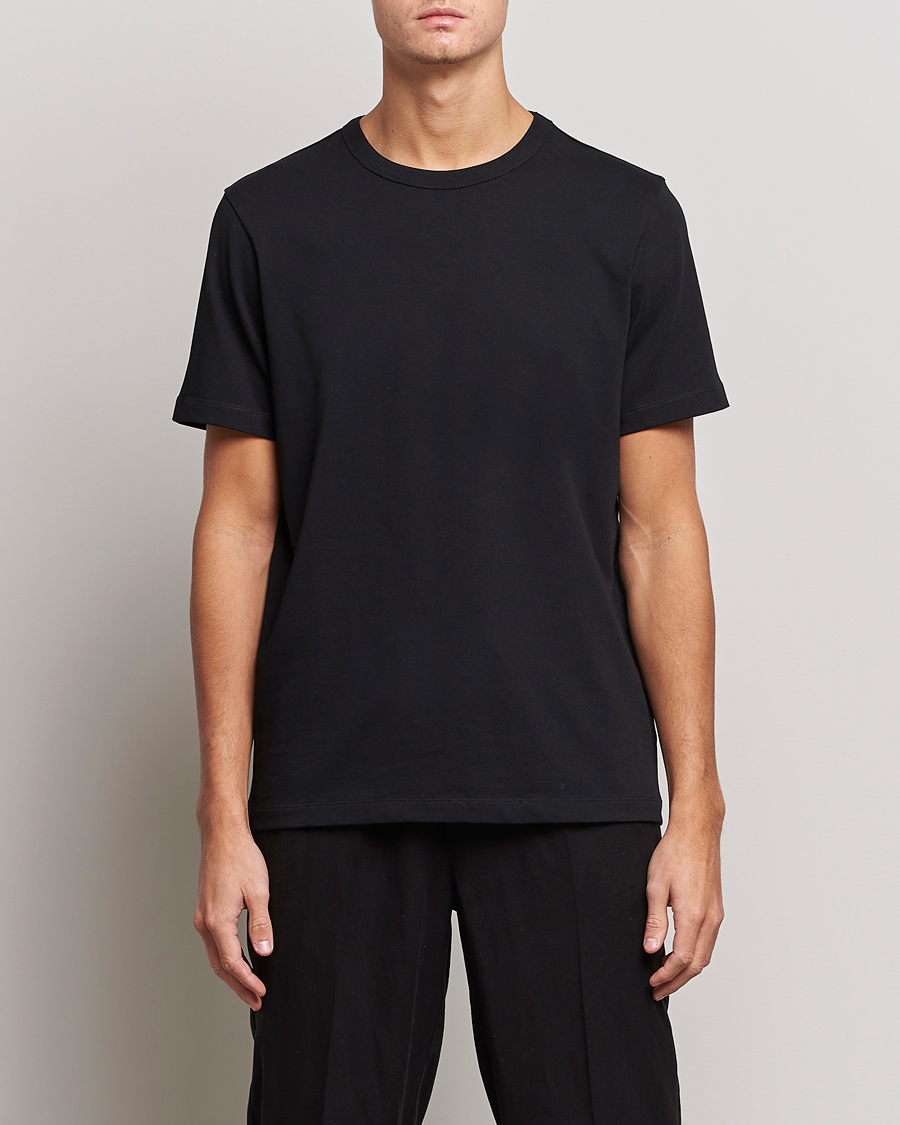 Heren | Business & Beyond | A Day's March | Heavy Tee Black