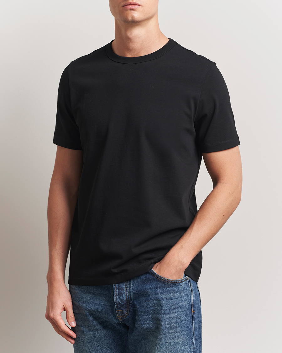 Heren | Business & Beyond | A Day's March | Heavy Tee Black