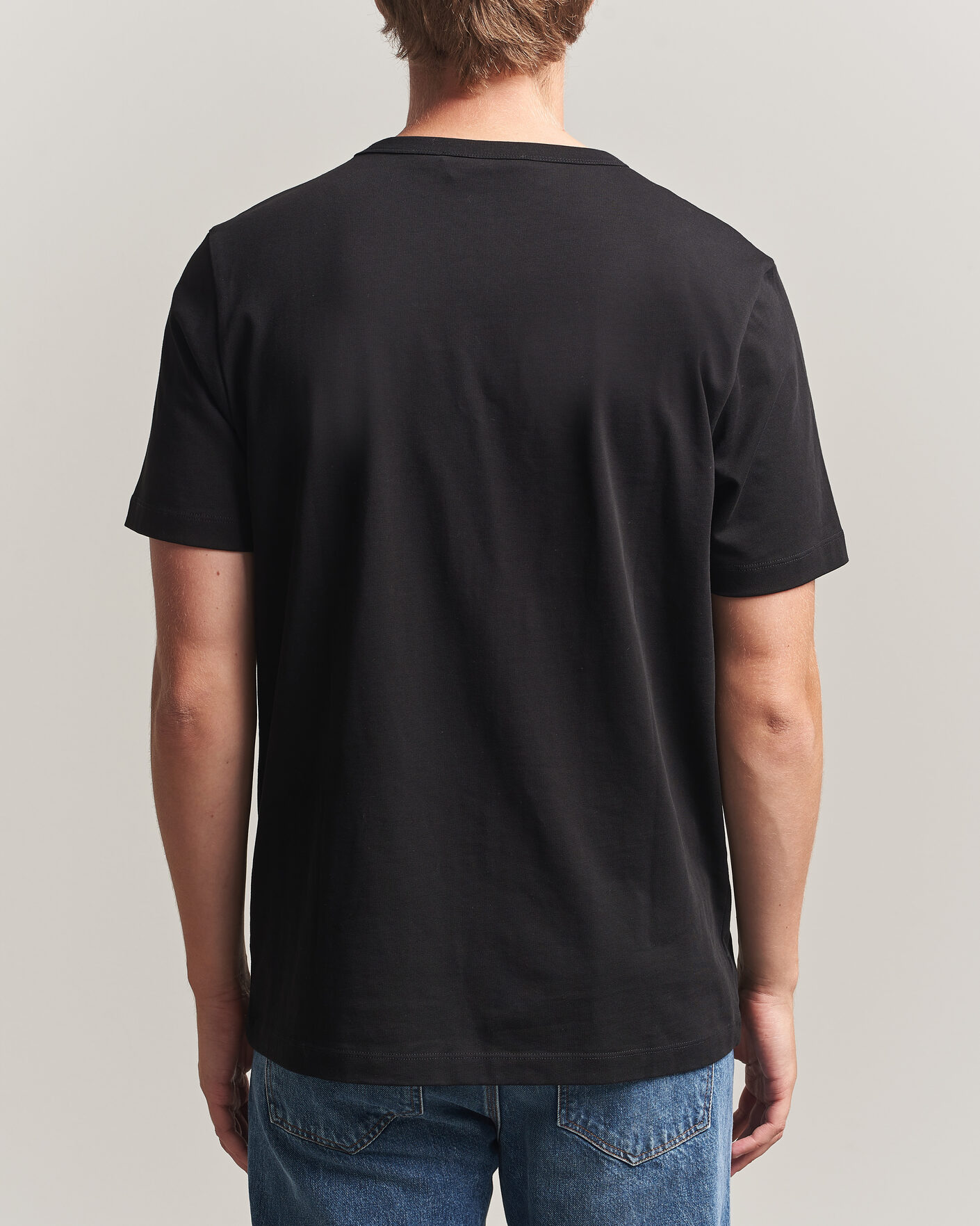Heren | T-shirts | A Day's March | Heavyweight T-Shirt Black