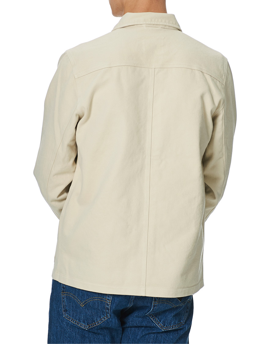 Heren | Overhemden | A Day's March | Sturdy Twill Patch Pocket Overshirt Desert