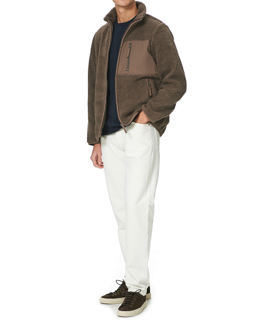 Heren | Truien | A Day's March | Granån Recycled Fleece Jacket Mole