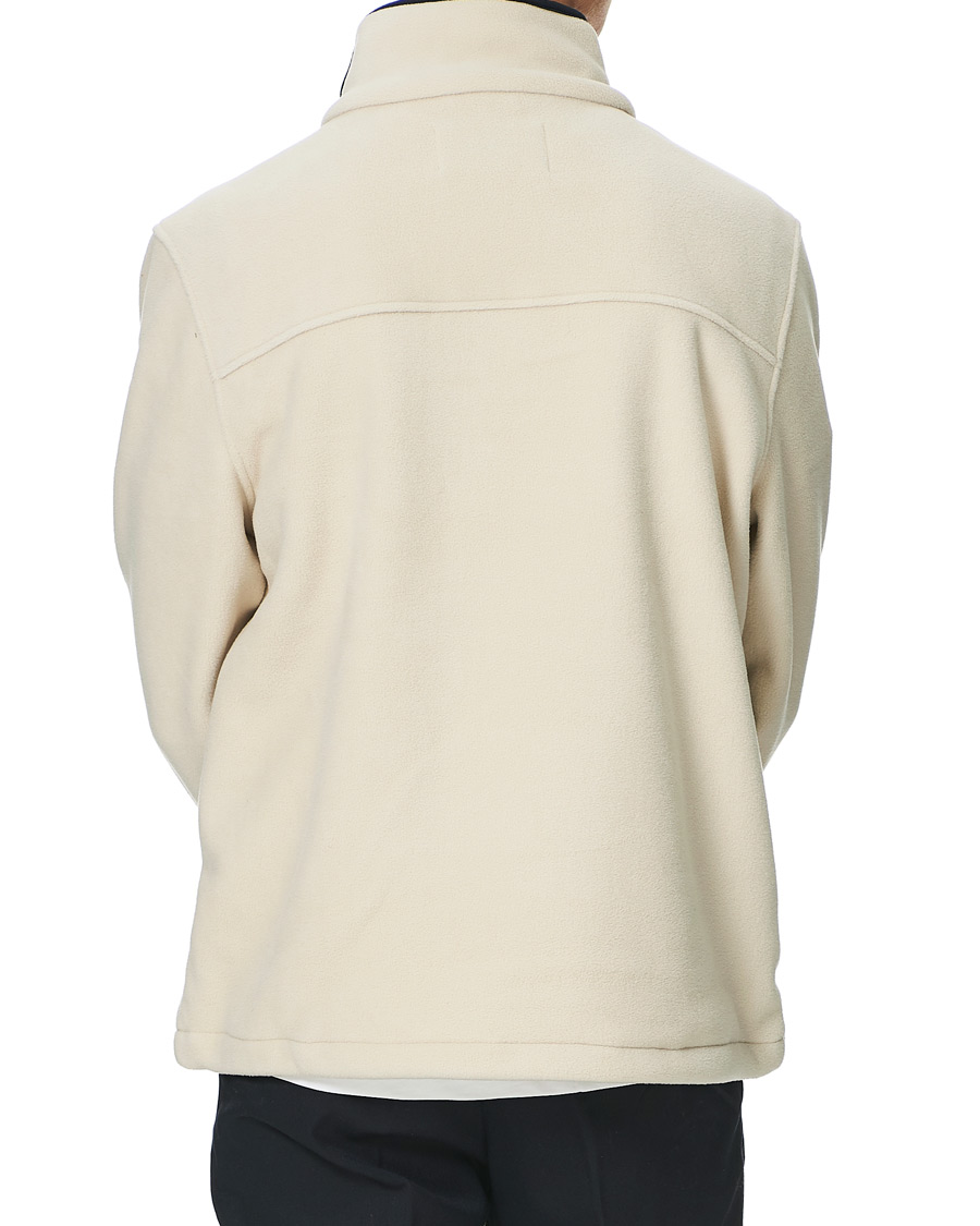 Heren | Truien | A Day's March | Blackälven Microfleece Half Zip Sand