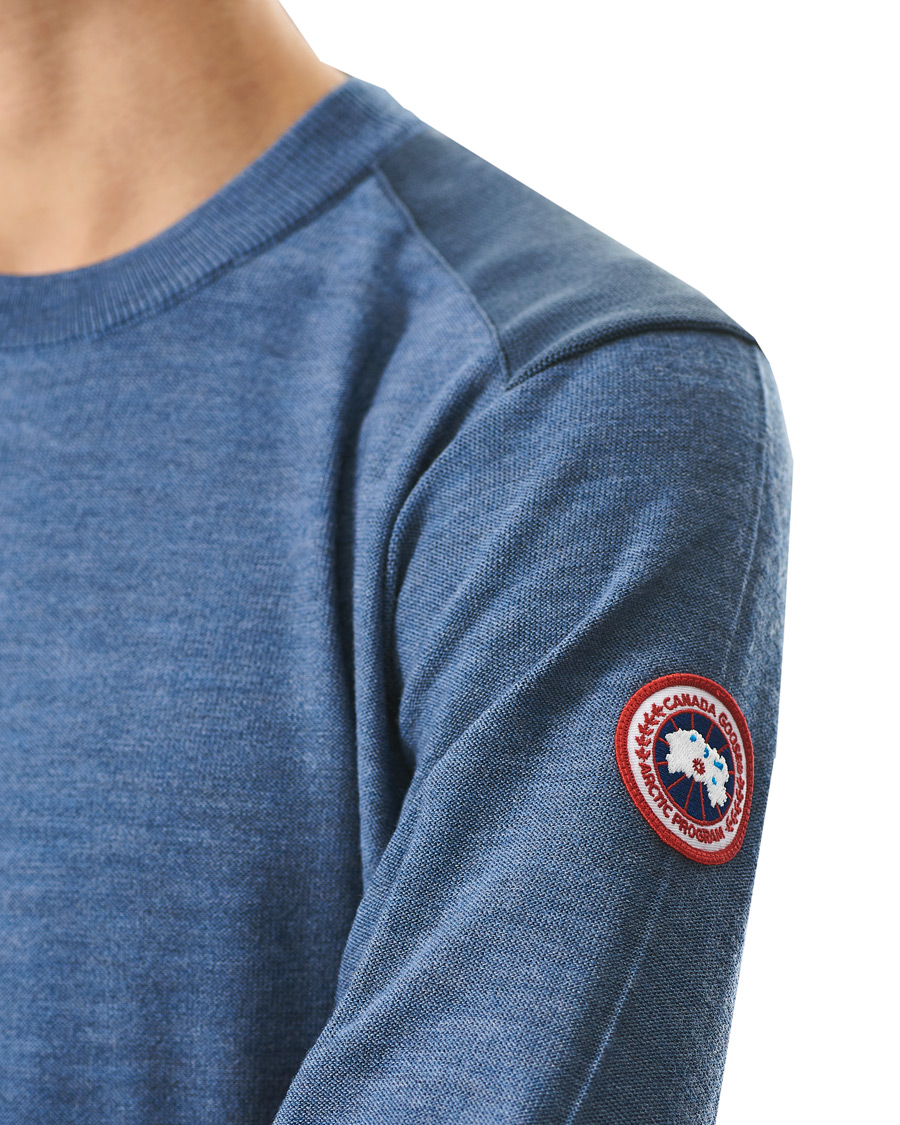 Heren | Truien | Canada Goose | Dartmouth Crew Neck Sweater Ozone Blue Heather