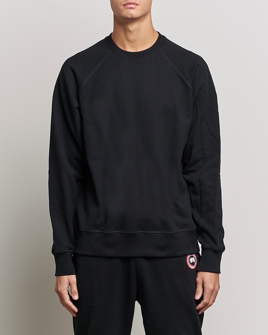 Men | Sweatshirts | Canada Goose | Huron Crewneck Black