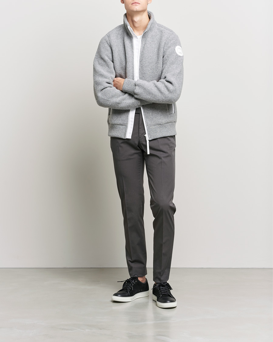 Heren | Truien | Canada Goose | Lawson Fleece Full Zip Greige