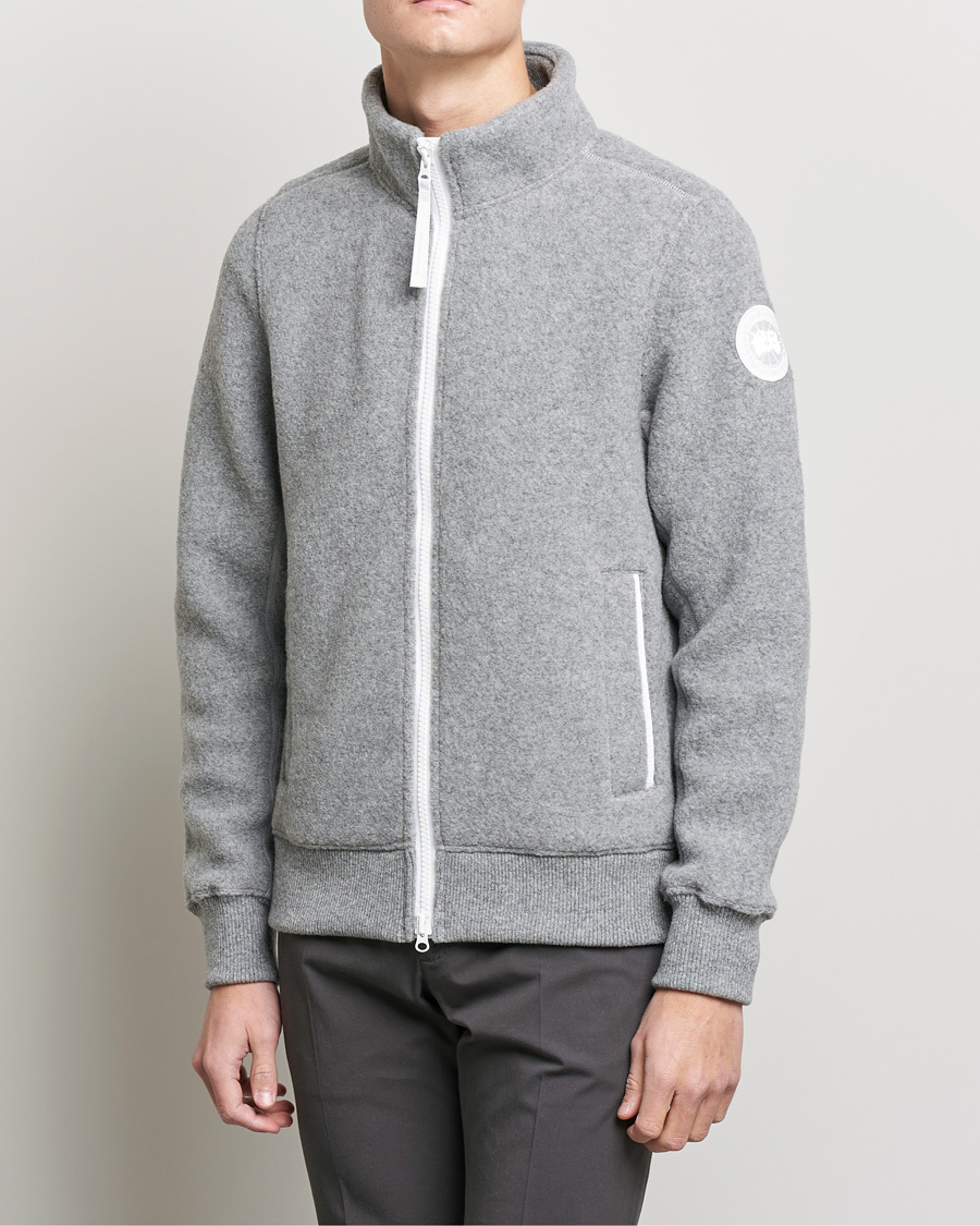 Heren | Truien | Canada Goose | Lawson Fleece Full Zip Greige