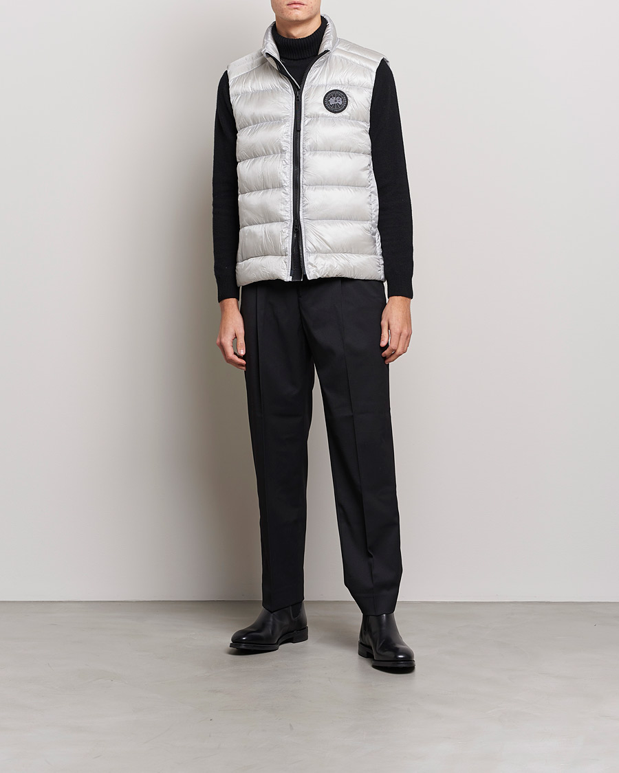 Heren | Jassen | Canada Goose Black Label | Crofton Vest Silverbirch