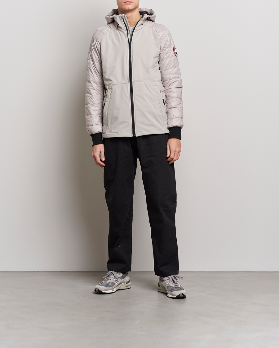 Heren | Jassen | Canada Goose | Hybridge Weyburn Hoody Limestone