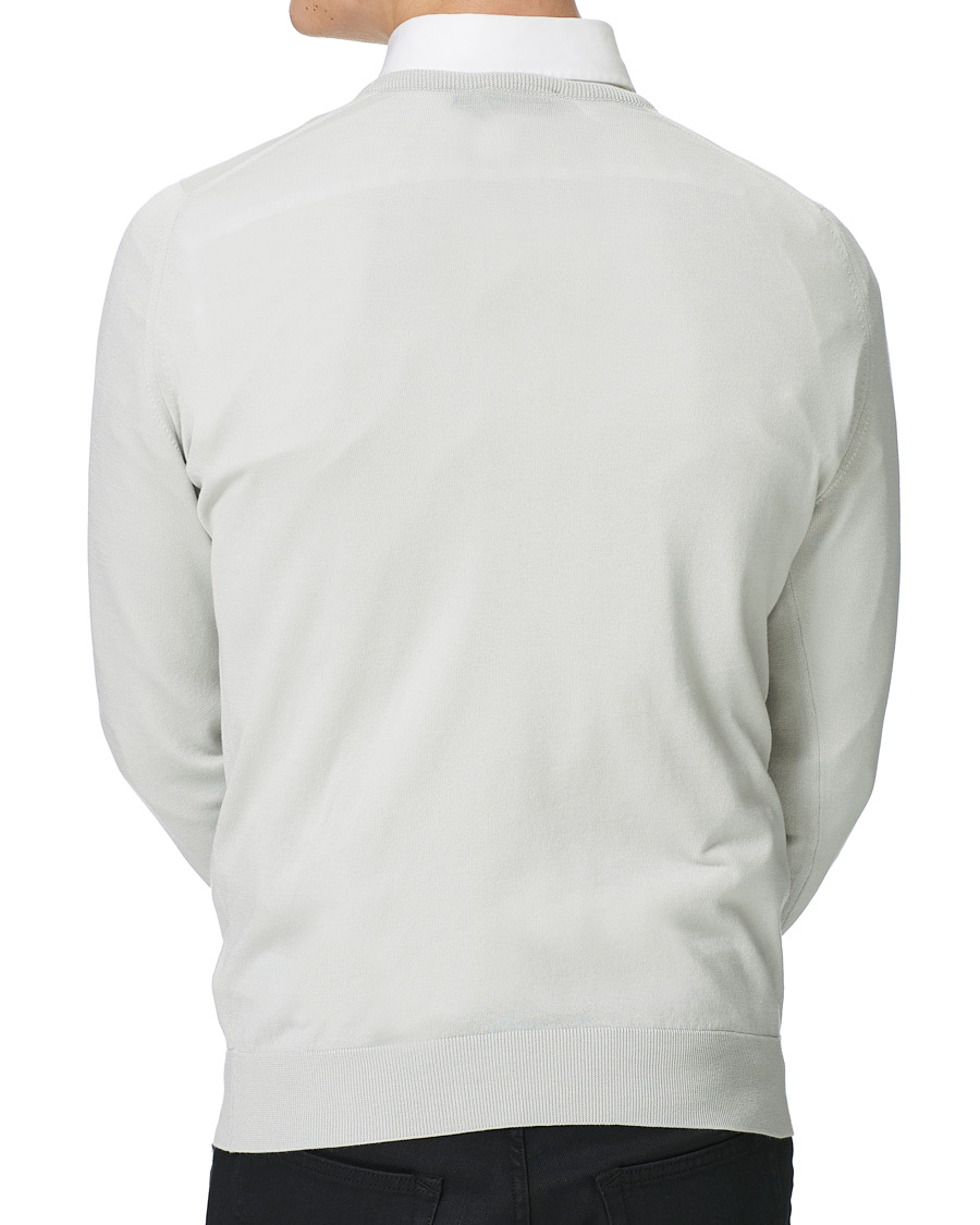Heren | Truien | John Smedley | Hatfield Sea Island Crew Neck Cloud