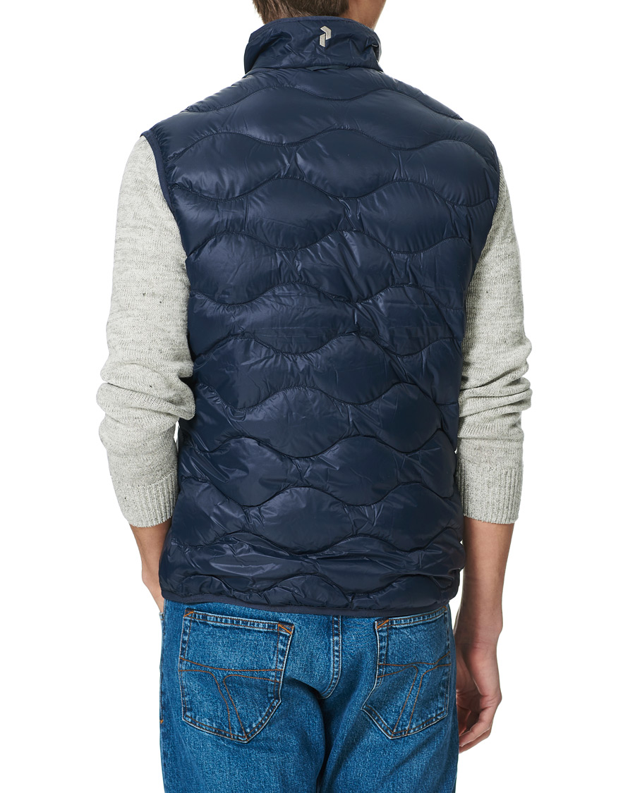 Heren | Jassen | Peak Performance | Helium Vest Blue Shadow
