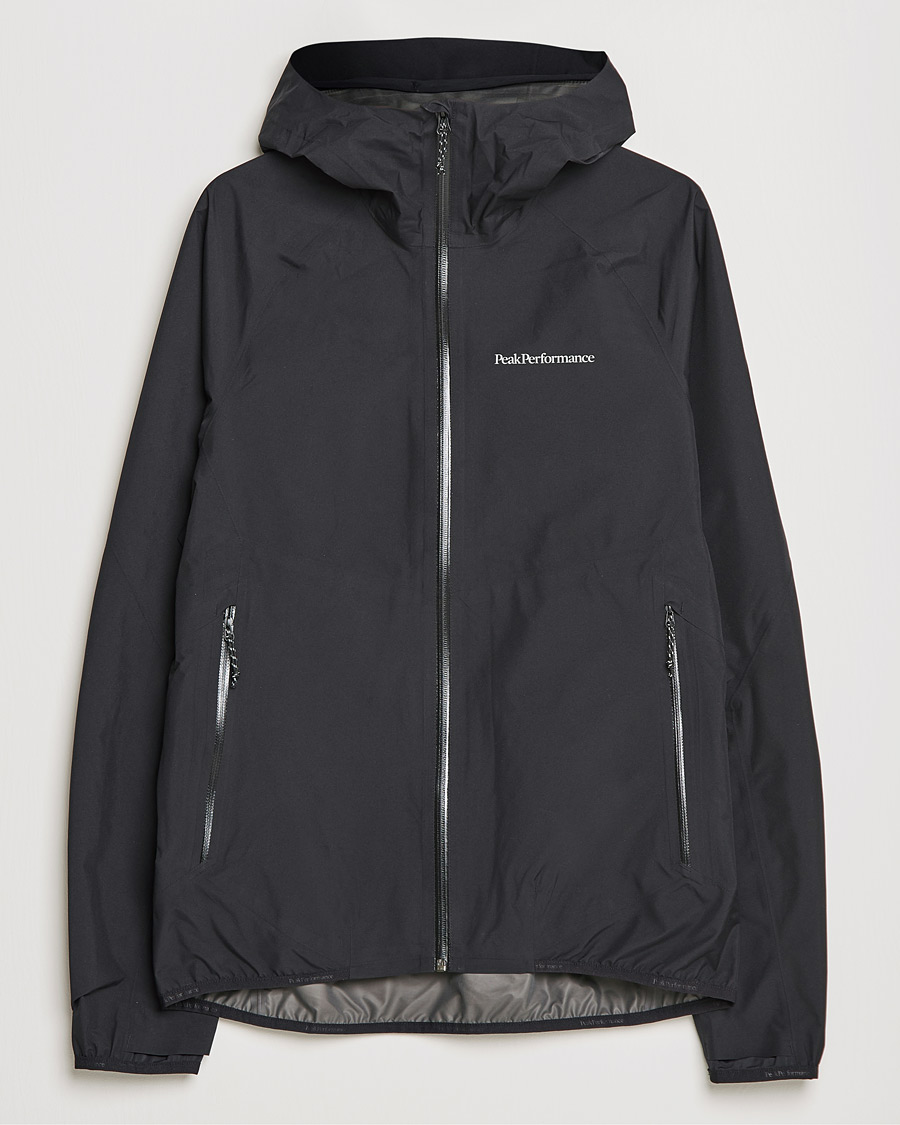 Heren | Jassen | Peak Performance | M Gore-Tex Pac Jacket Black