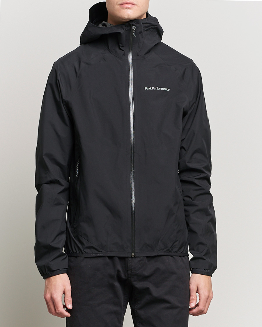 Heren | Jassen | Peak Performance | M Gore-Tex Pac Jacket Black