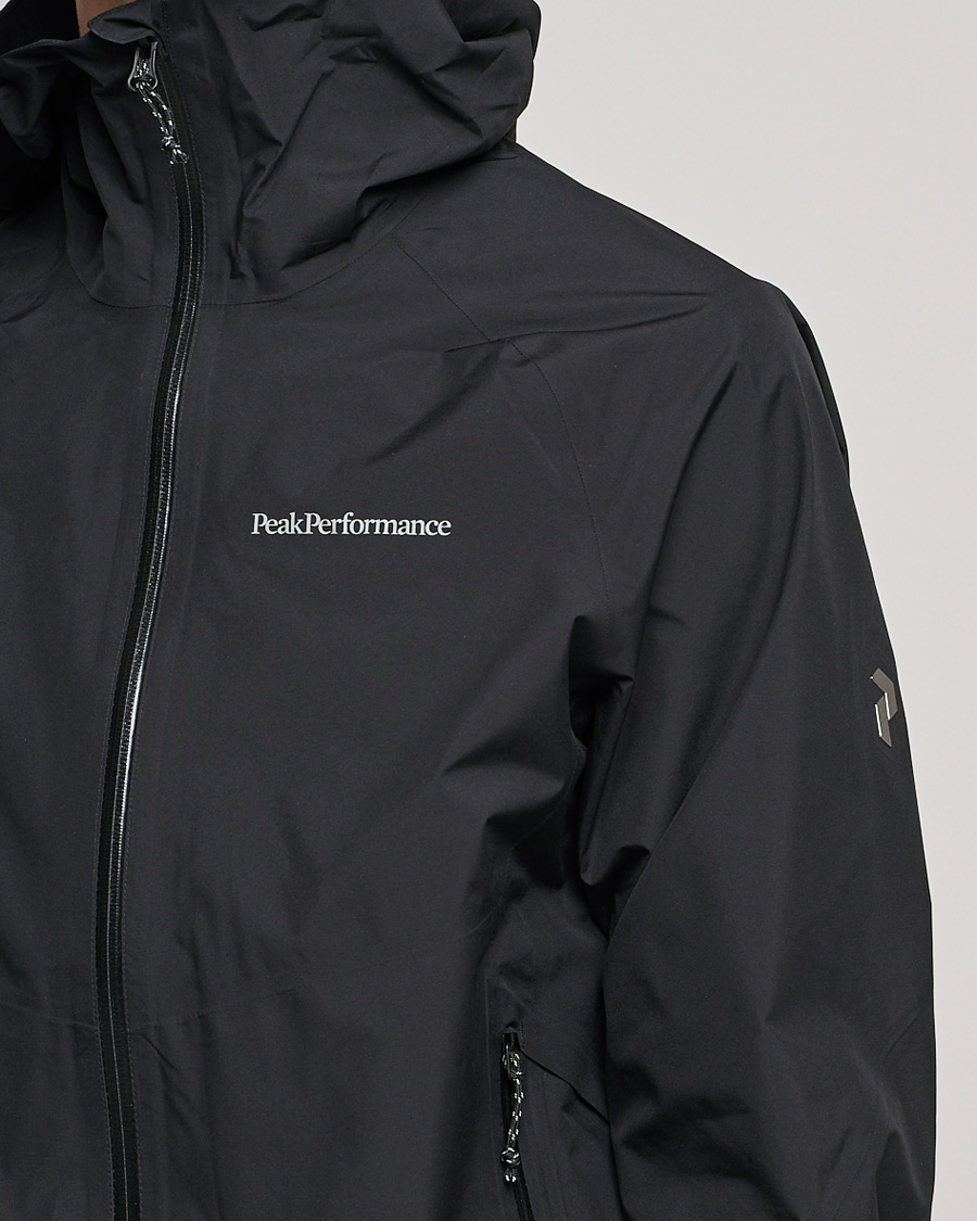 Heren | Jassen | Peak Performance | M Gore-Tex Pac Jacket Black