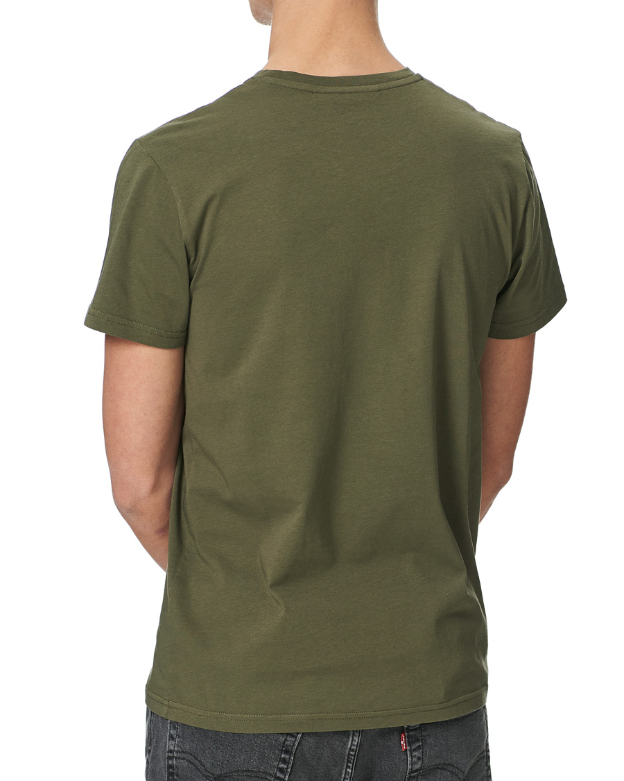 Heren | T-shirts | Peak Performance | Original Logo Crew Neck Tee Pine Neddle