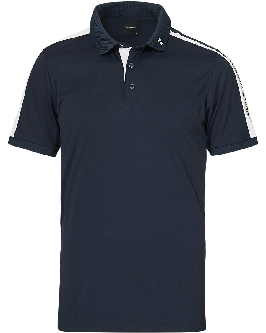 Heren | Polo's | Peak Performance | Player Polo Blue Shadow