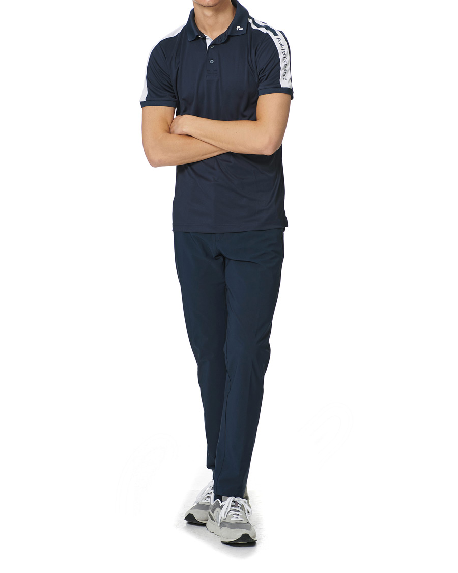 Heren | Polo's | Peak Performance | Player Polo Blue Shadow