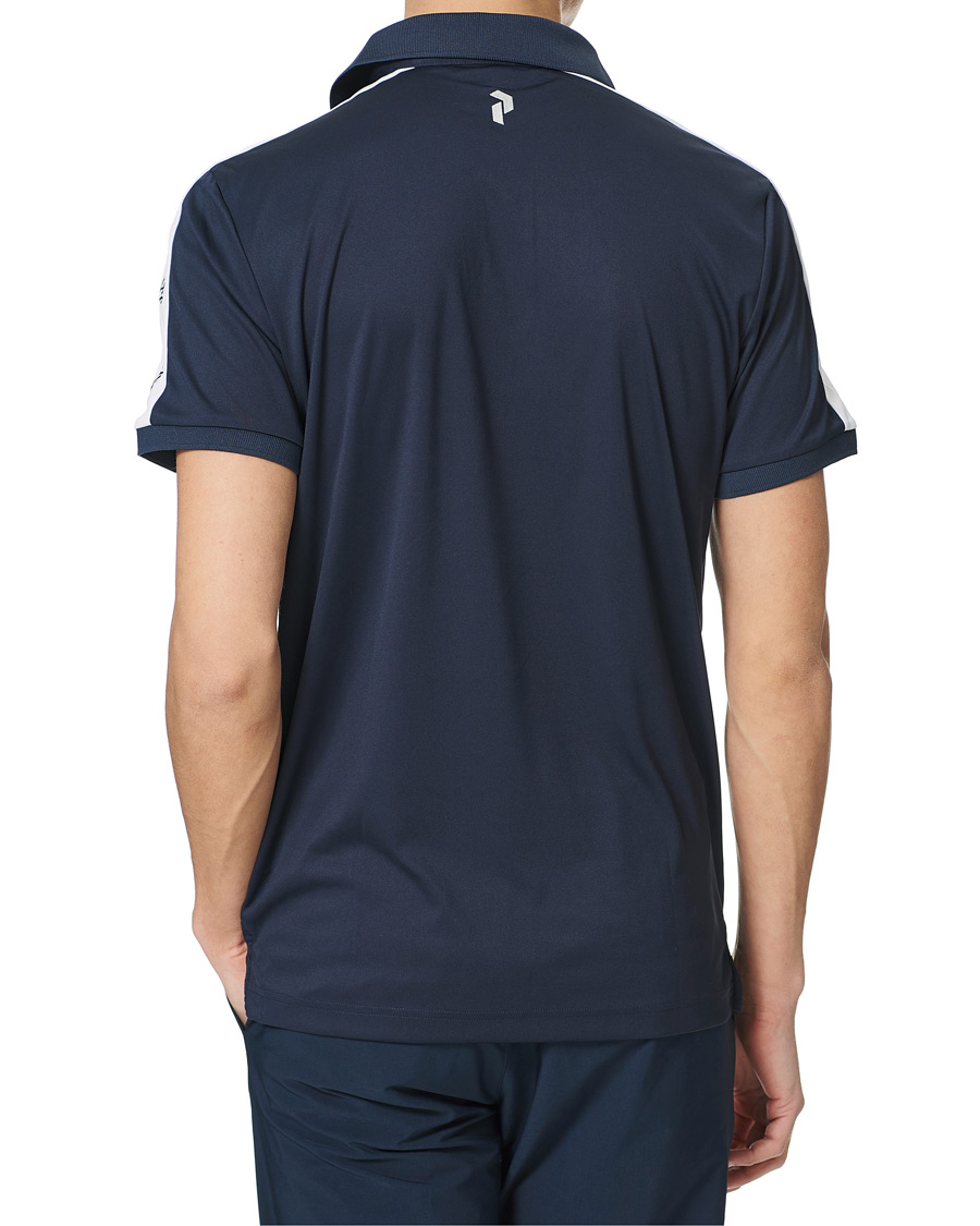 Heren | Polo's | Peak Performance | Player Polo Blue Shadow