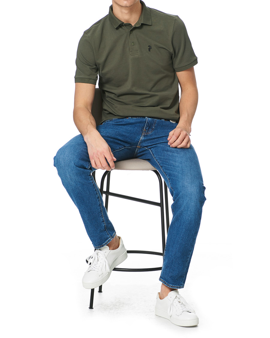 Heren | Polo's | Peak Performance | Classic Polo Pine Neddle
