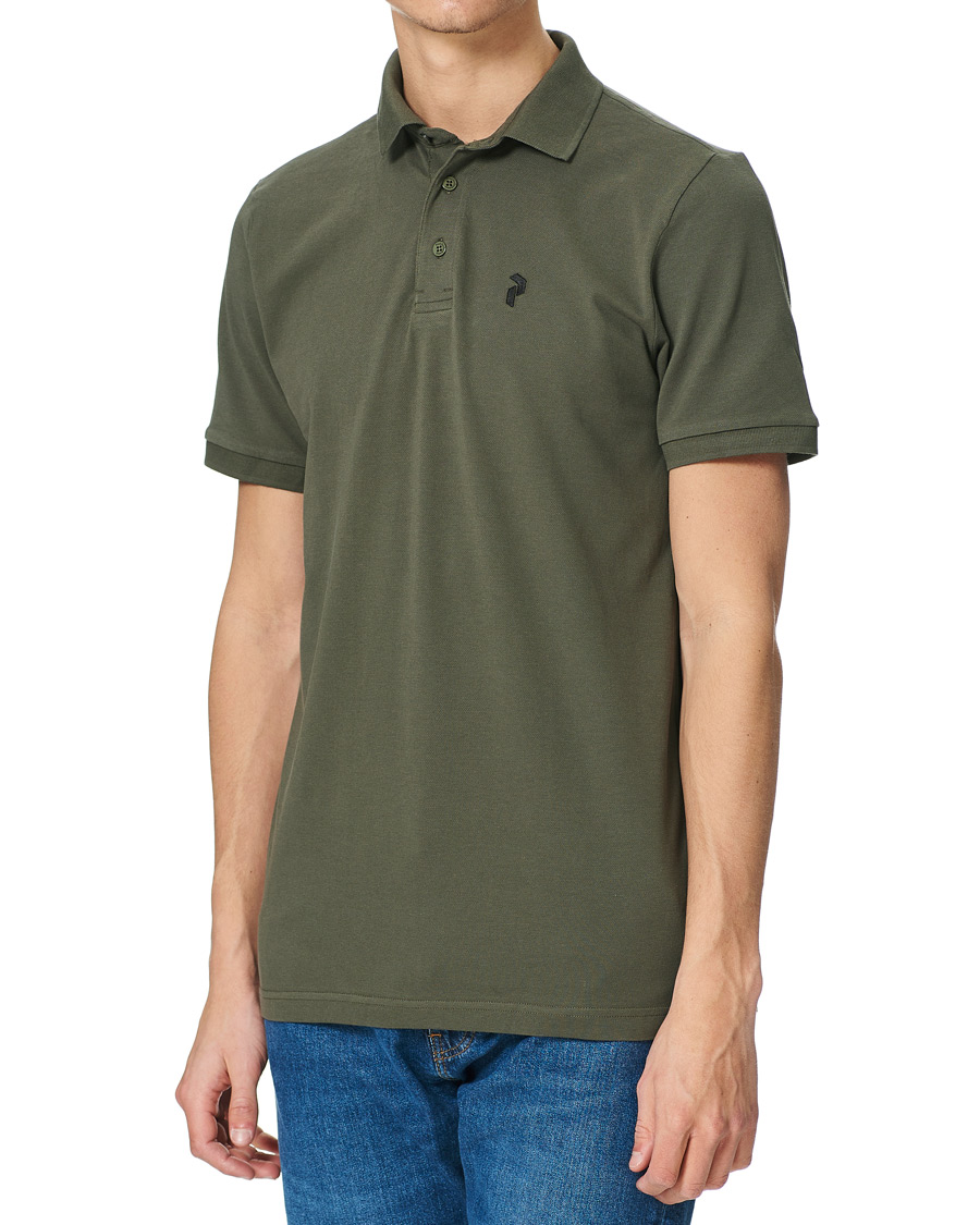 Heren | Polo's | Peak Performance | Classic Polo Pine Neddle